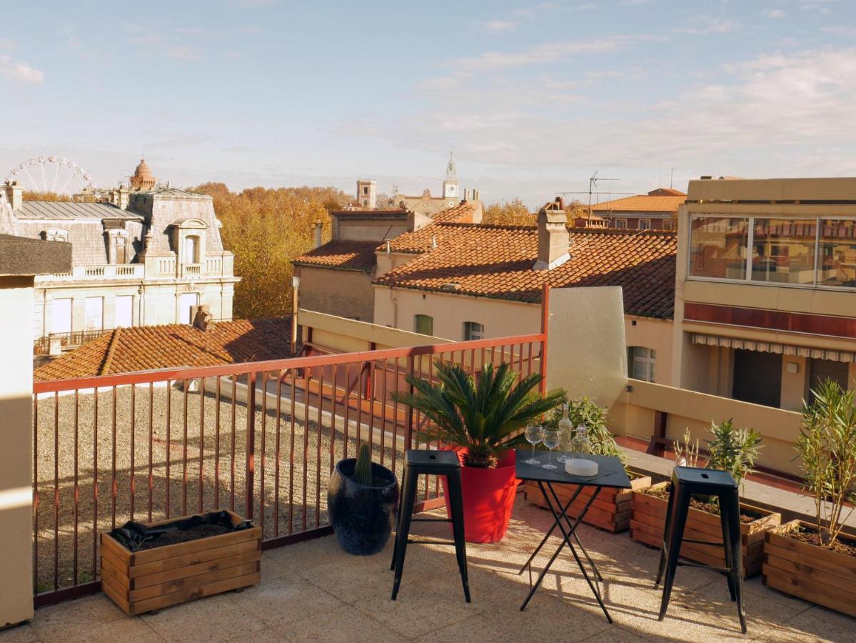 Le Penthouse Des Halles Perpignan Eksteriør billede